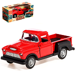 Машинка «Ретро пикап», металлическая, инерция 1:32,красный 9841252