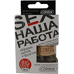 Ароматизатор CONTEX SEX НАША РАБОТА аромат цветочных и фруктовых запахов с деревянной крышкой