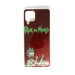 Задняя накладка MOBIS для Samsung Galaxy A22 Rick and Morty