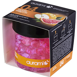 Ароматизатор AURAMI ЖЕМЧУЖИНЫ тутти-фрутти, банка, гель, 100гр
