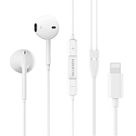 Наушники BOROFONE BM32, Plus Original, Lightning, белый