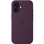 Силиконовый чехол SILICONE CASE MagSafe для iPhone 16 Pro Max (3. Plum) (с АНИМАЦИЕЙ)