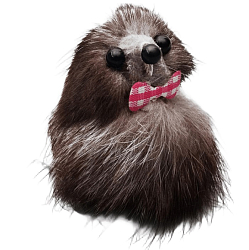 Мышь из натурального меха малая, корпус 5 см, микс цветов 1120794