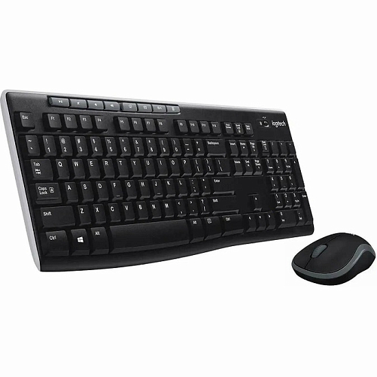 Клавиатура+мышь БП LOGITECH MK270 черный