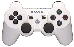 Геймпад БП для SONY PS3 Dual Shock White (не оригинал)
