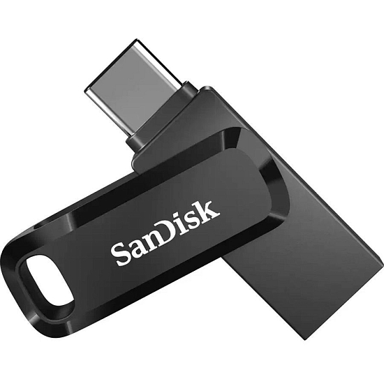 USB 128Gb SanDisk Ultra Dual Drive USB Type-C, чёрный, USB3.1