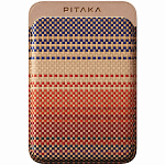 Кошелек для карт Pitaka Magnetic Woven Wallet Sunset