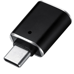 Переходник OTG ISA P-34 Type-C Black
