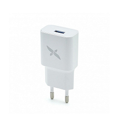 Сетевое ЗУ 1USB 2A AXTEL белое