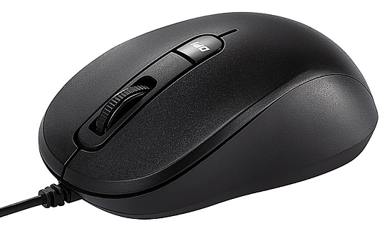 Мышь ASUS MU101C черная (90XB05RN-BMU000)