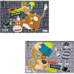 Папка-конверт на ZIP-молнии B5, 160 мкм, ErichKrause "Простоквашино", микс