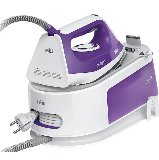 Парогенератор BRAUN CareStyle 1 IS1014VI фиолетовый (Уценка 1)