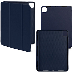 Чехол футляр-книга SMART CASE Pencil для iPad Pro 12.9 (2022) Dark Blue №12