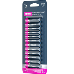 Элемент питания OLMIO LR03 BL-12