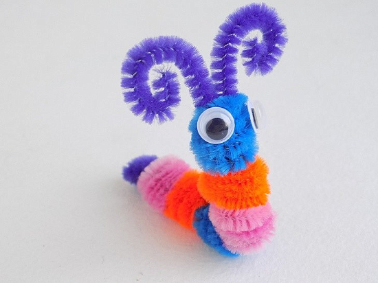 Игрушка из проволоки синельной "Создай мишку"