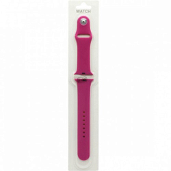 Силиконовый ремешoк MOBI для Apple Watch 42/44mm розовый (052) (L)