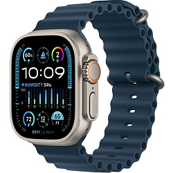 Часы Apple Watch Ultra 2 GPS + Cellular 49mm Titanium Case Blue Ocean Band