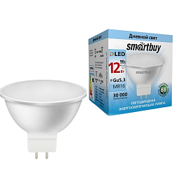 Лампа светодиодная SMARTBUY GU5.3 12W/4000K (SBL-GU5_3-12-40K)