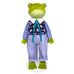 Мягкая игрушка Серж Кваковский в комплекте с жаккардовым жилетом , 24 см (Kva24-01)