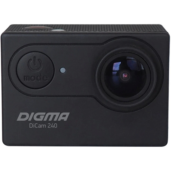 Экшн-камера DIGMA DiCam 240 черный(Уценка)