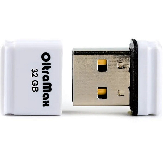 USB 32Gb OltraMax Drive 50 Mini series White