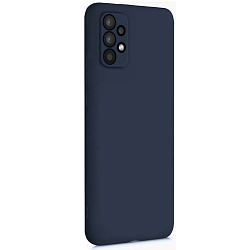 Задняя накладка SILICONE COVER для Samsung Galaxy A32 темно-синий