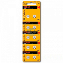 Элемент питания KODAK AG09 (394) LR936, LR45 [KAG9-10]  (10/100/1000)
