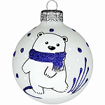 Шар "Веселый медвежонок 1", 65мм, в подарочной упаковке КУ-65-224178/1