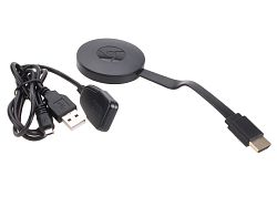 Кабель HDMI <--> iPhone 5/6/7 0.5м Earldom W2+ EARLCast Dongle с переходником WiFi чёрный
