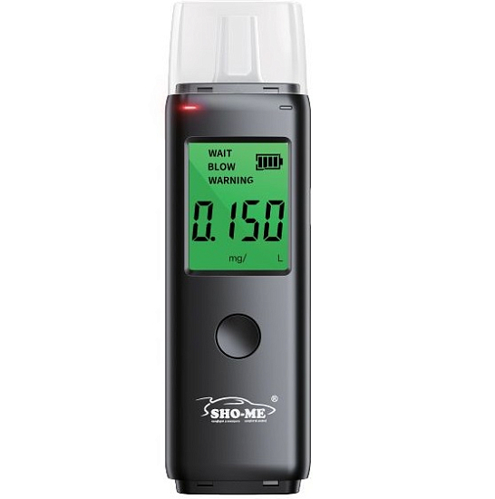 Алкотестер Sho-Me ALT-1500 электрохимический черный