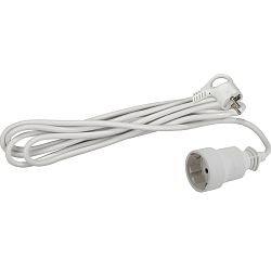 Сетевой удлинитель  5.0м ЭРА UX-1е-5m, 1гн, с/з ПВС 3x0.75