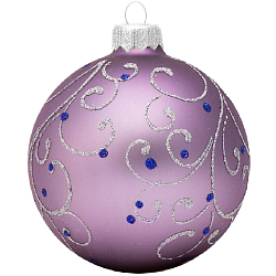 Шар "Шелковое цветение", 85мм, в подарочной упаковке, мультицвет КУ-85-18467