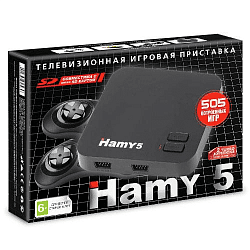 Приставка Hamy 5 (Sega+Dendy) (505 встр. игр) Black