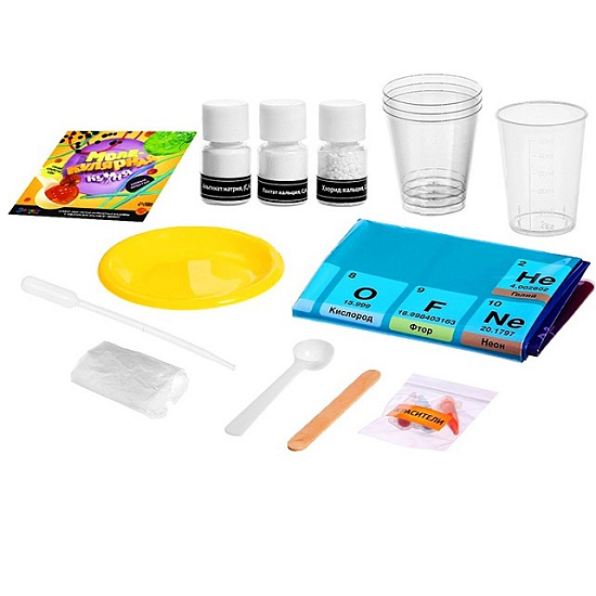 Набор для опытов «Молекулярная кухня», 4 опыта 9279897