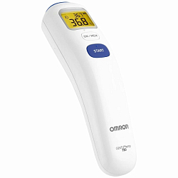 Термометр инфракрасный OMRON MC-720-E белый