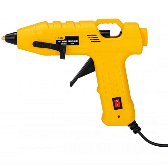 Клеевой пистолет Deli DL2560 (60Вт, диаметр стержня 11мм)