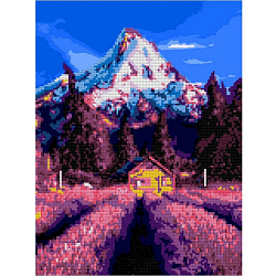 Алмазная мозаика Лавандовое поле 30*40 см 43760