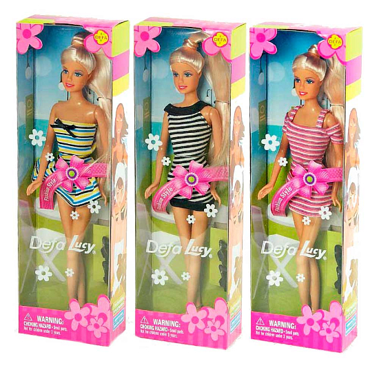 Кукла "Defa" в летней одежде 6087a