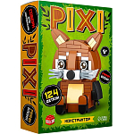 Конструктор «PIXI. Енот», животные, мини блоки, 124 детали