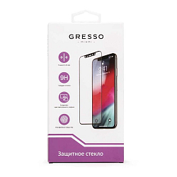Противоударное стекло GRESSO для iPhone 6/6S белое