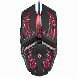 Мышь DEFENDER Halo Z GM-430L черная, USB