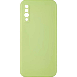 Задняя накладка ZIBELINO Soft Matte для Samsung Galaxy A50/A50s/A30s (оливковый) с микрофиброй