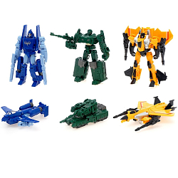 Набор роботов «Команда героев», трансформируется, 6 штук