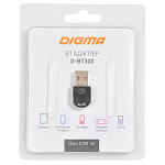 Адаптер-Bluetooth DIGMA D-BT300 черный