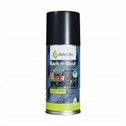 Антикоррозийное средство DEFENDER Back-n-black, 150мл черный, аэрозоль (10013)