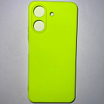 Задняя накладка ZIBELINO Soft Case для Xiaomi Redmi 13C 4G/Poco C65 4G (салатовый)