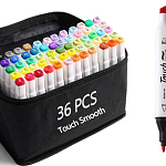 Набор маркеров Touch для скетчинга 36 цветов