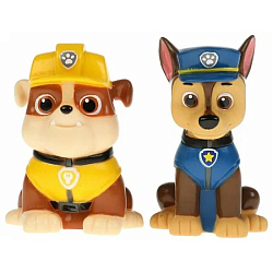 Игрушка для ванны Щенячий Патруль чейз-гончик и крепыш  2шт LXRUB-CHASE-DOGP