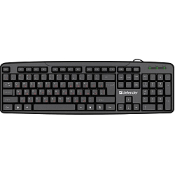 Клавиатура DEFENDER Astra HB-588 RU черный