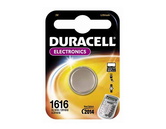 Элемент питания DURACELL CR1616 BL-1